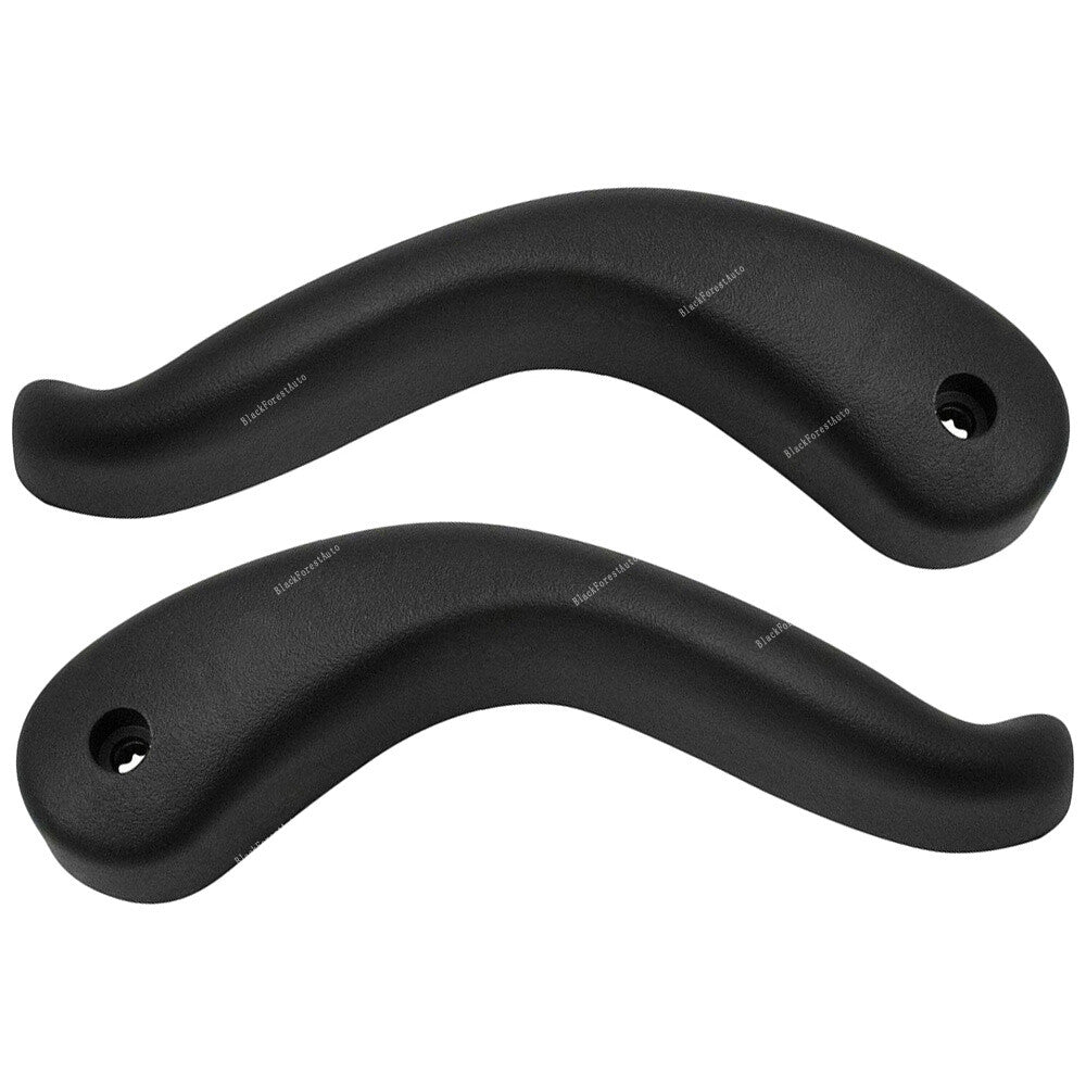 2x Black RightLeft Side for Seat Back Fold Handle For 1995 - 2001 for Dodge for Ram