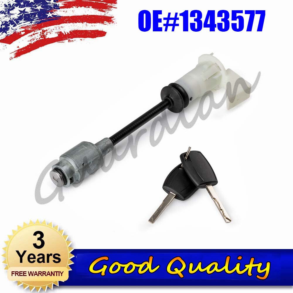 1 set Bonnet Release Lock Latch 2 Key 1343577 for Ford Focus MK2 2004-2012 2011