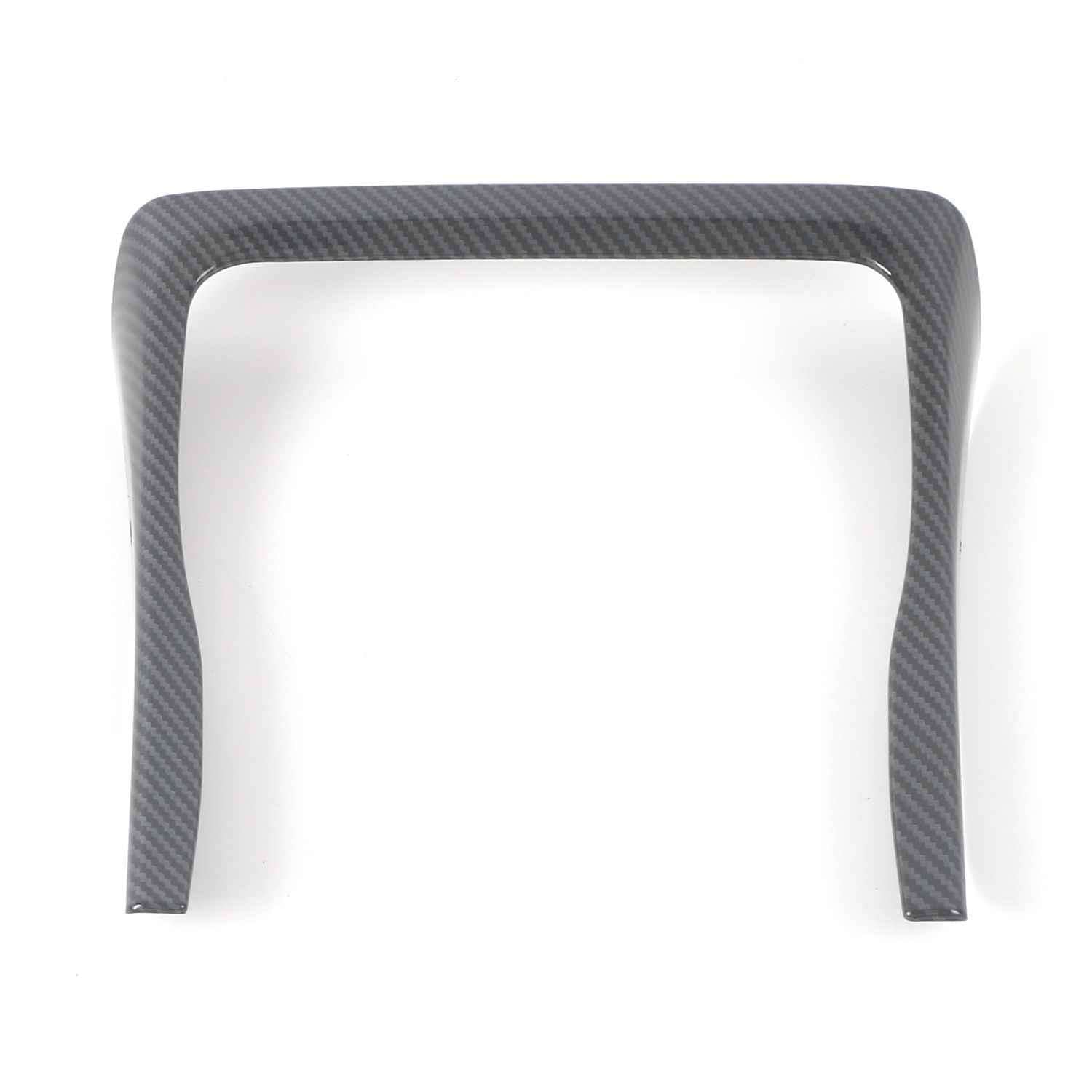 for Toyota bZ4X 2022-2023 Carbon Fiber ABS Central Console Water Cup Frame Trim
