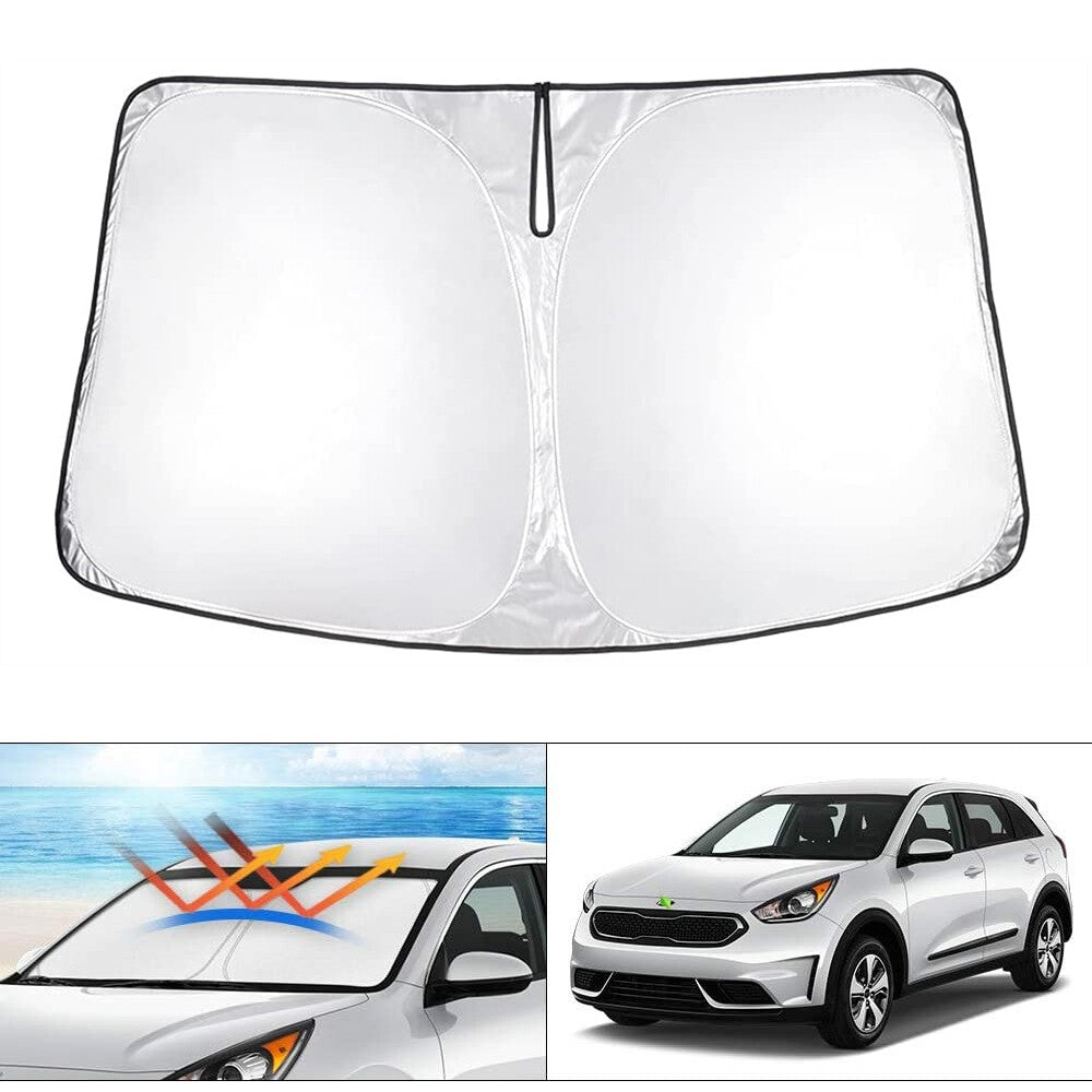 Custom-made windshield sun visor for 2022 for Kia EV6, . n