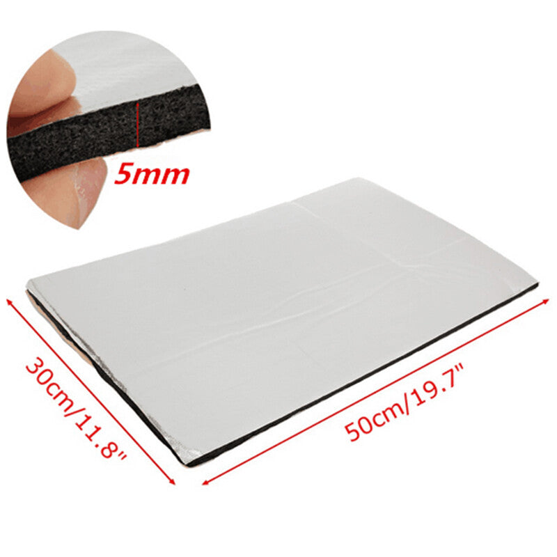 12-pack of 5mm firewall sound and heat insulation pads (50x30cm) n