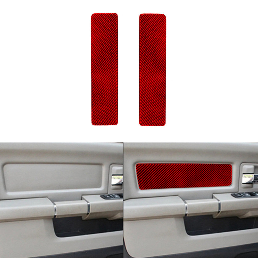 Carbon Fiber Center Cup Holder Panel Cover Trim For Rogue 2014-2016 v