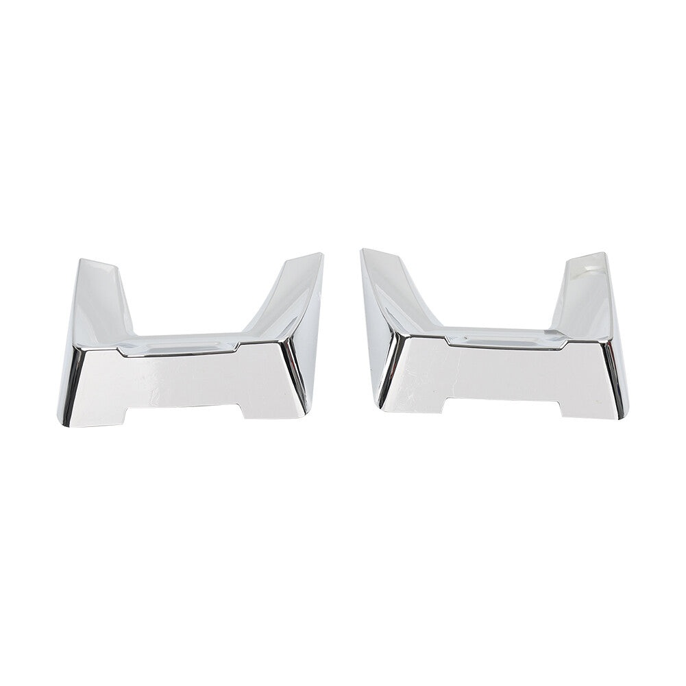Chrome Speedform Saddlebag Lid Spoilers for Harley Road Glide Ultra Limited 14+ Q