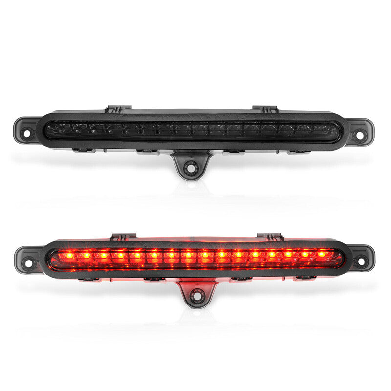 Suitable for 2010-2014 for Ford for Mustang Full LED 3rd Brake Light (Black, 1 Piece)