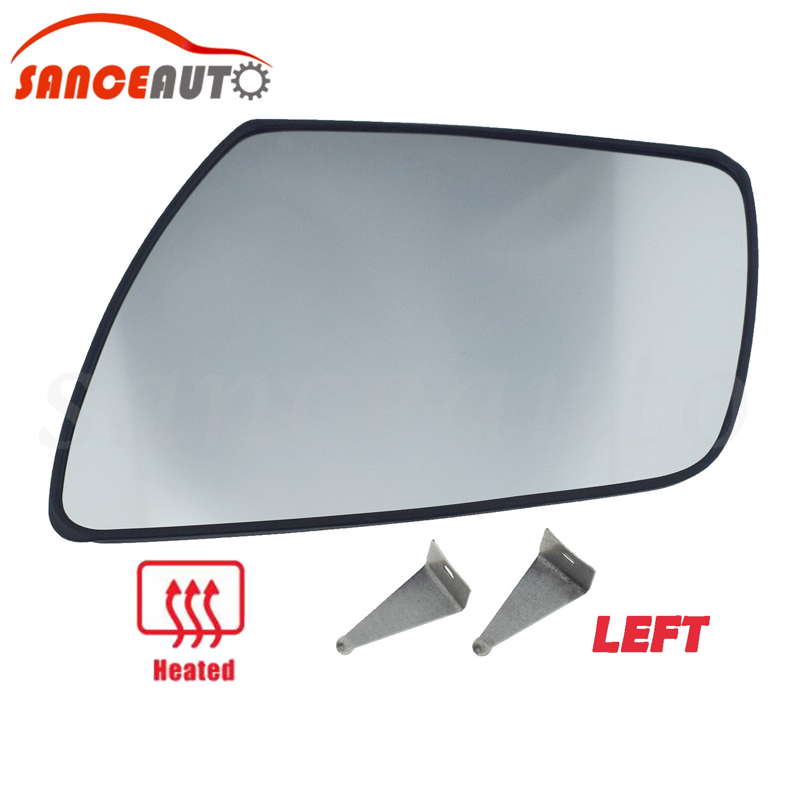 Left driver's cone heating mirror glass suitable for Kia Soul 2010 2011 2012 2013 87611-2K000 Brand New n