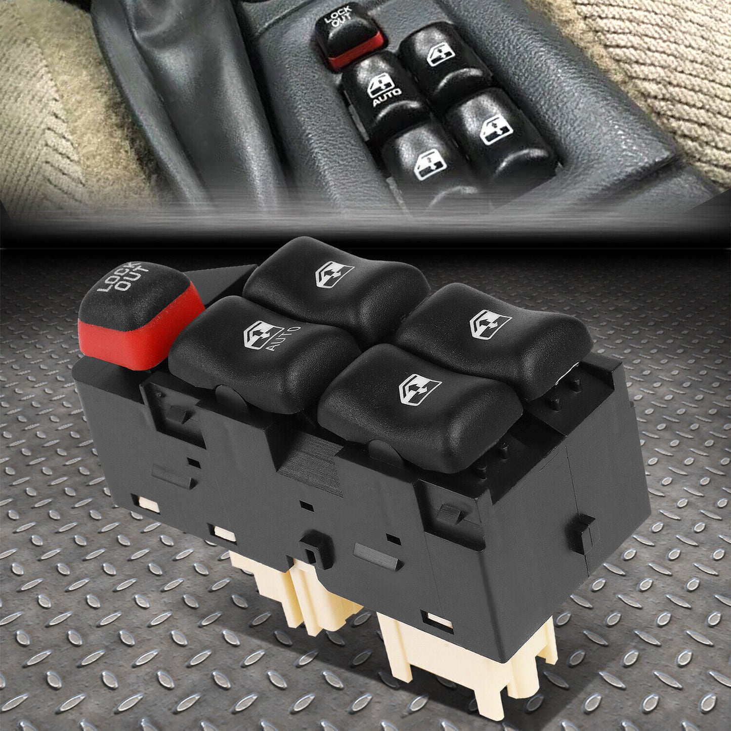 For 1995-2005 for Chevrolet Cavalier Master Electric Power Window Switch 22610145 US