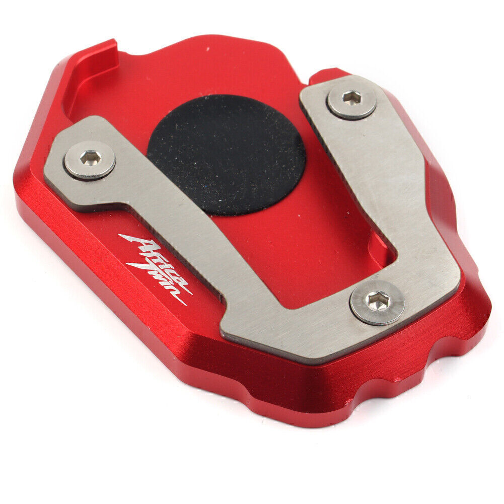 Fit for Honda CRF1100L L4 Africa Twin Kickstand Side Stand Enlarger Extension Red