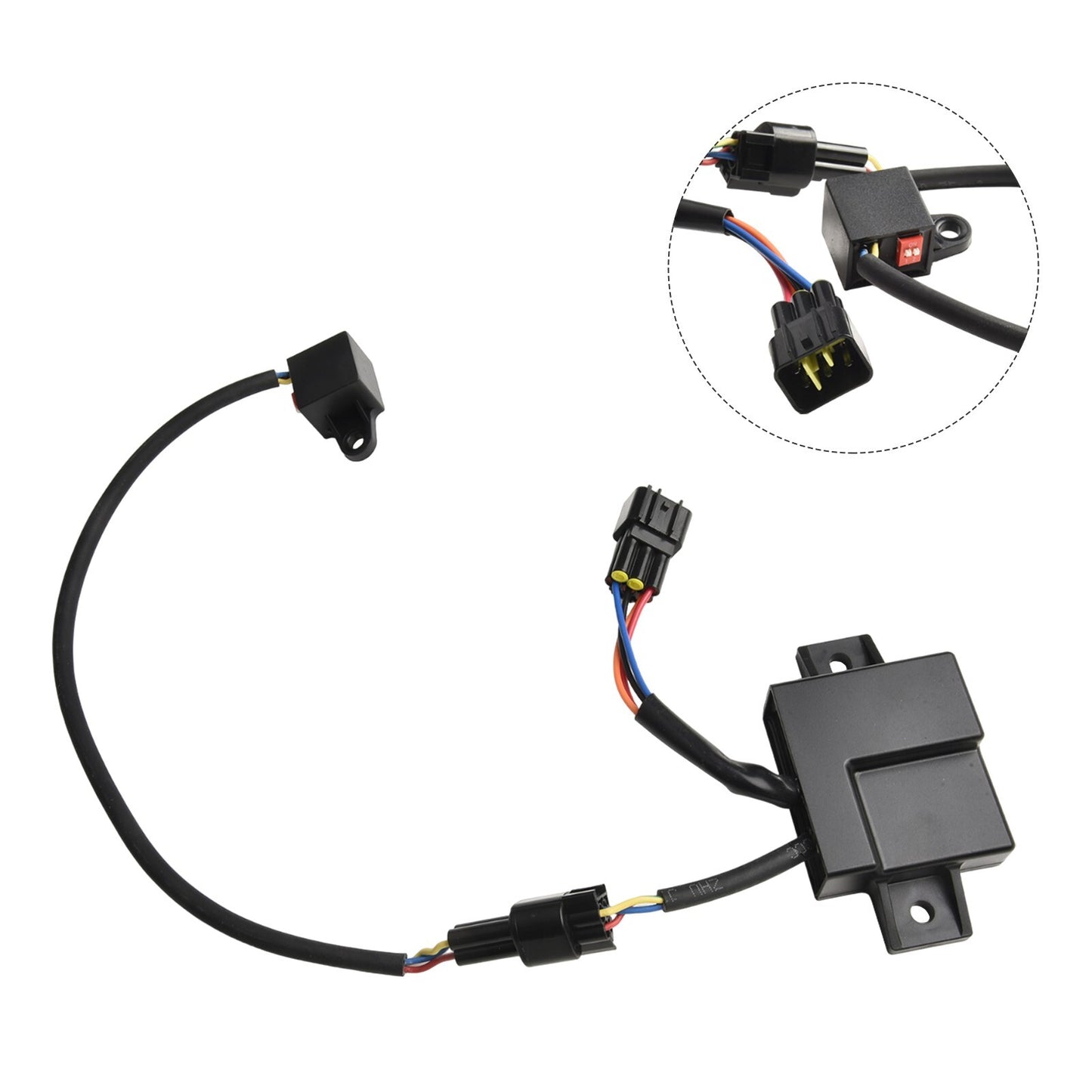 CDI Rev Ignition Box for Suzuki LTZ50 Speed Limiter Removal Black Color Design v