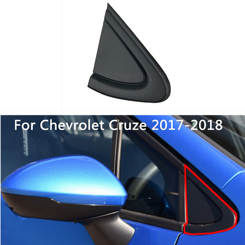 1PC Exterior RH Window Molding Triangle Trim Cover for Chevrolet for Cruze 2017-2018