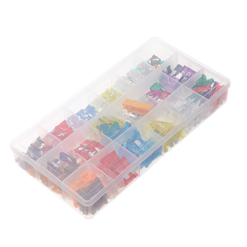 272PCS Car Blade Fuses Assortment Kit 2A-35A Standard & for Mini for SUV Boat Trucks v