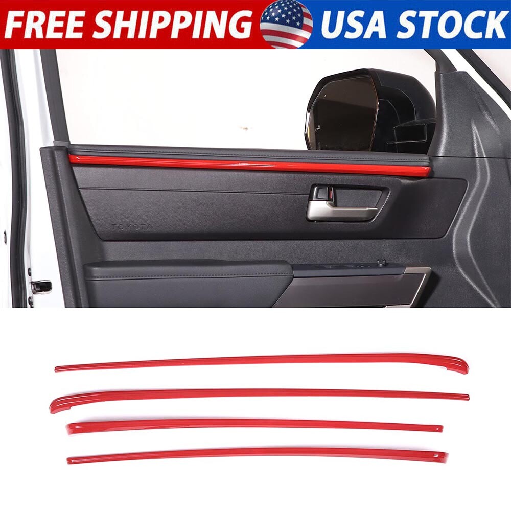 ABS blue steering wheel cover frame border decoration suitable for Tacoma 2015-2020- v