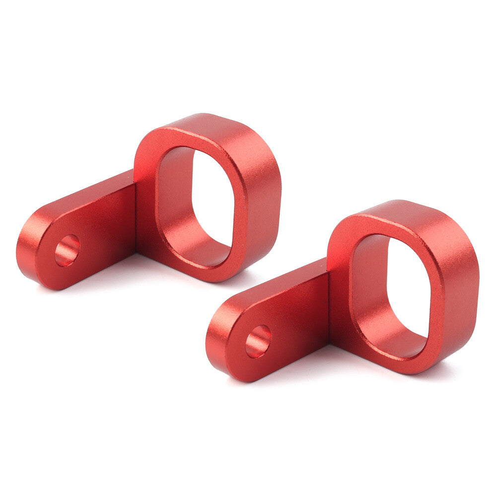 Rear Brake Line Hose Clamp Red Fit for Suzuki DRZ400SM 2005-22 RMX450Z 2010-11 Pair