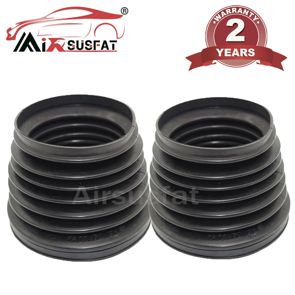 2x Front W211 Shock Dust Boot Cover for Mercedes E-Class Air Shock Rubber Bellow