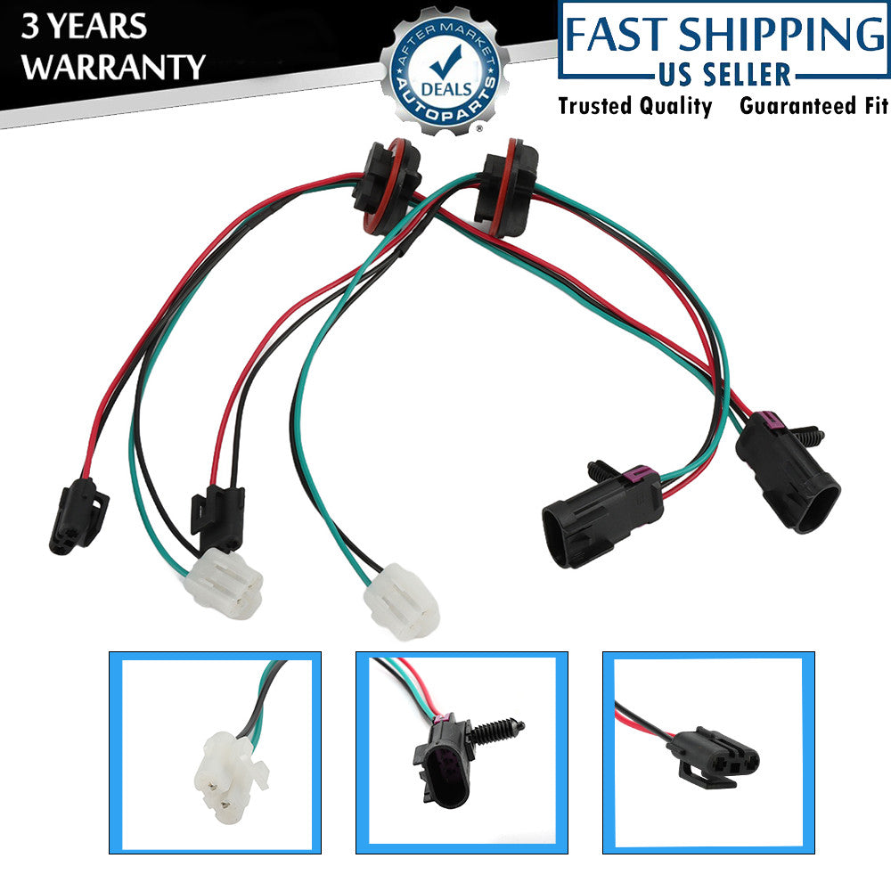 Two headlight wiring harnesses suitable for 09-22 for Dodge for Ram 68193062AA Q