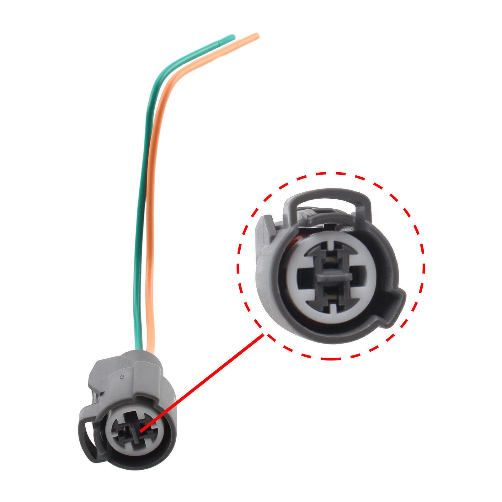 Cooling Fan&Coolant Temp Sensor+Connectors for Honda for Civic 37870-PJ7-003 95-05 Q