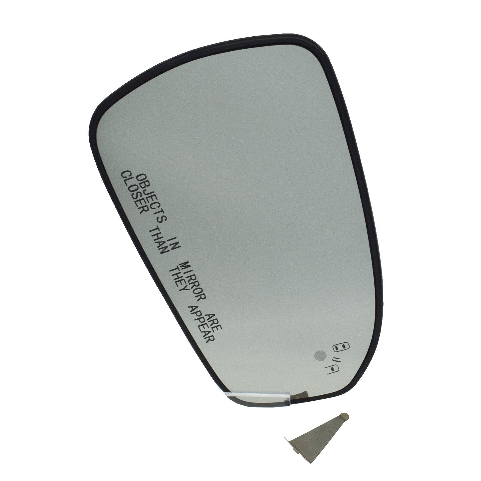 Right side mirror with heated blind spot monitor for Fusion 2013 - 2020- v