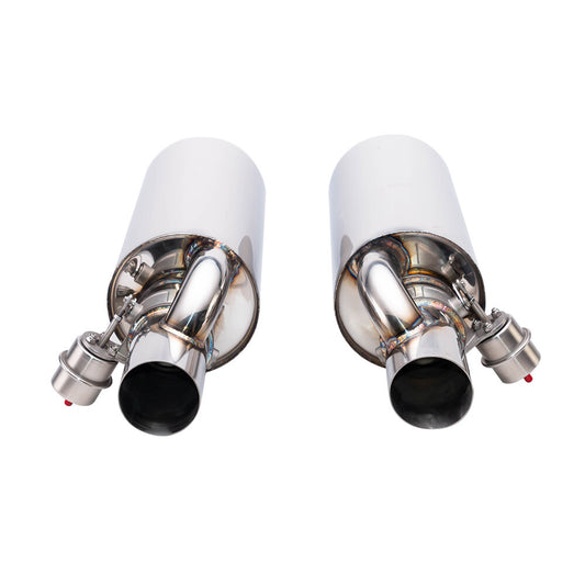 2x 3 Adjust The Sound Muffler W/ Exhaust Valve Outlet 6.2 Body Remote control