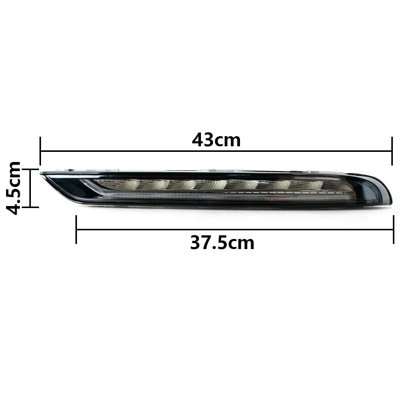 Left Daytime Running Light for Porsche Macan 95B Base S Turbo GTS SUV 2014-2018
