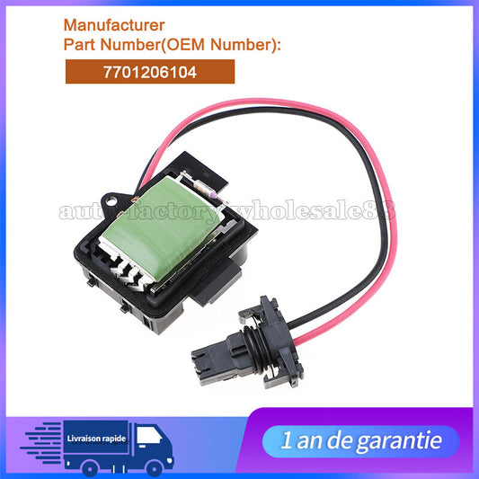 Résistance de Chauffage Ventilation 7701206104 pour Clio II Kangoo 97-19 n