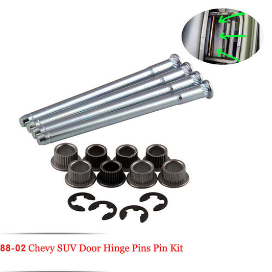 For 1988-2002 Chevy for GMC Fullsize Truck for SUV Door Hinge Pins Pin Kit 2 DOOR Q