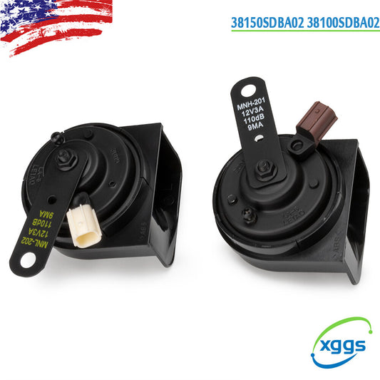 Set of 2 Horn for Honda Accord for Acura TSX / RL 38150SDBA02 38100SDBA02 LeftRight