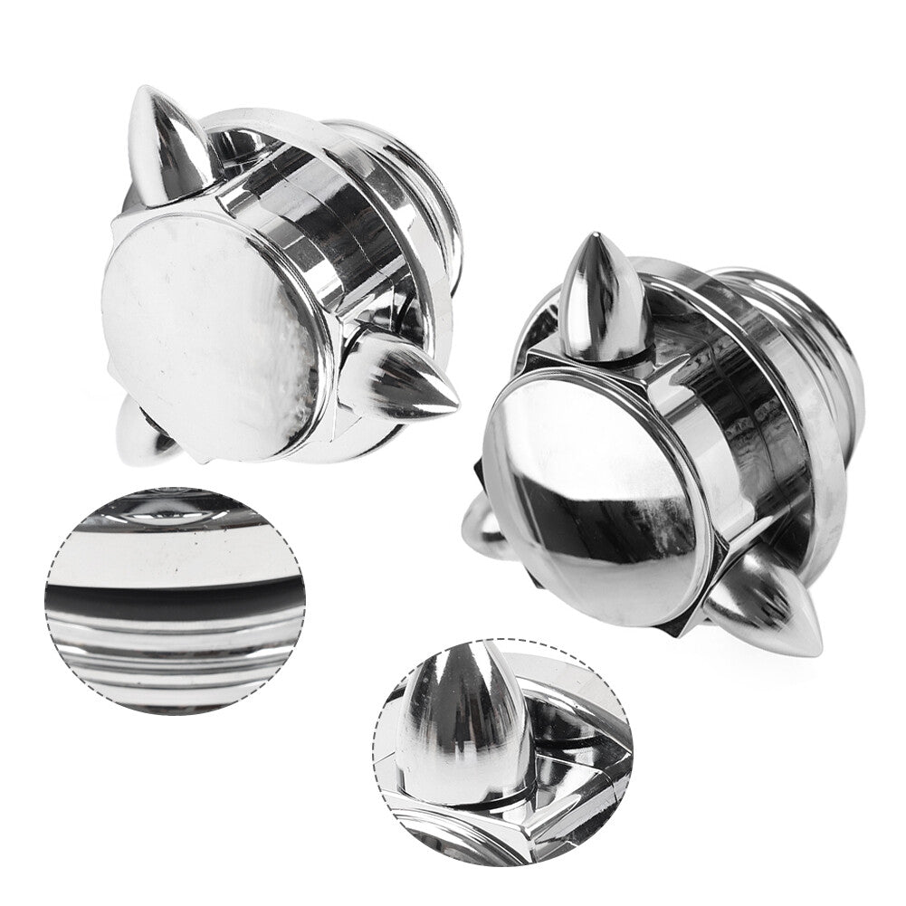 Left Right Thread Gas Cap Fuel Tank Cover Fit for Harley Dyna Road King Sportster XL