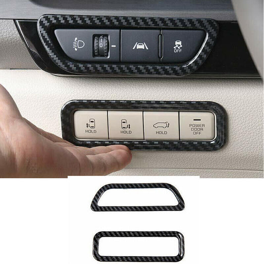 1P For Altima 2019-2022 Exterior Black Rear Bumper Sill Plate Guard Trim v