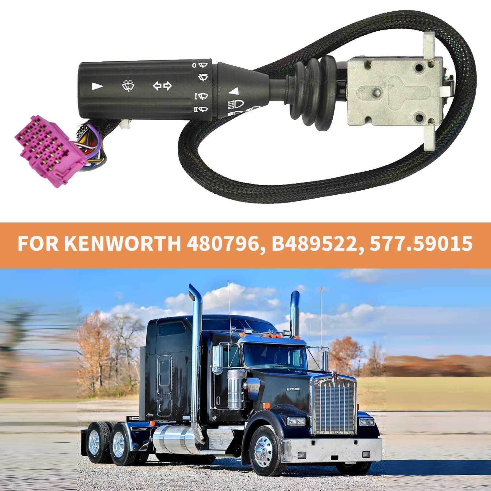 fit for Kenworth 480796, B489522, 577.59015 Turn Signal Switch Accessory AT