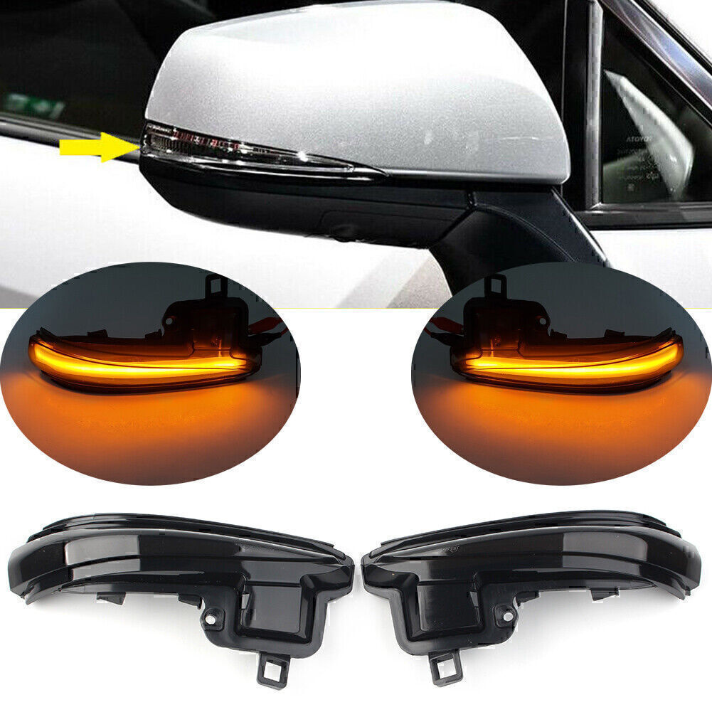 LED Side Mirror Sequential Dynamic Turn Signal Light for Toyota RAV4 19-21 2PCS