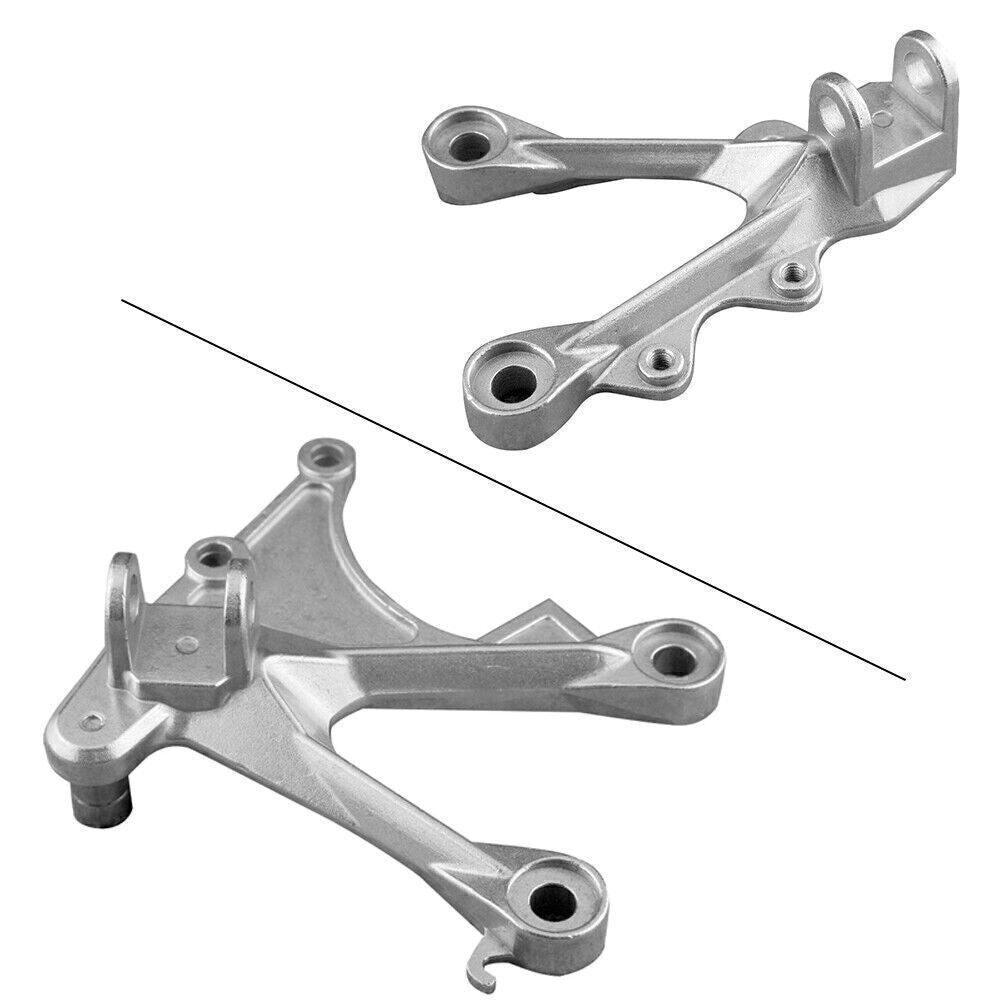 Front Footrest Footpeg Brackets Fit for Kawasaki 2005 2006 2007 2008 ZX6R