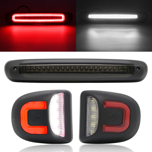 3rd Brake License Plate Light for 07-14 for Silverado for GMC for Sierra 1500 2500- v
