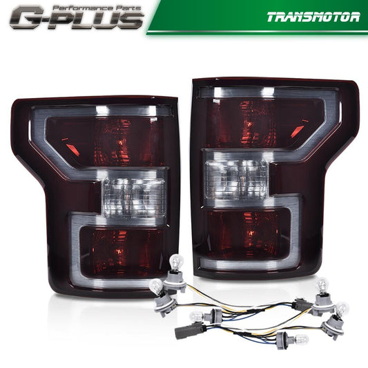 Suitable for 2018-2020 for Ford F-150 pickup taillight and brake light assembly smoke.