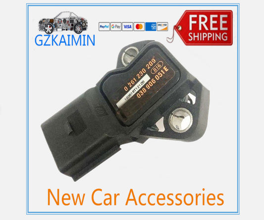 Intake pressure sensor equipment manufacturer 0261230209 Suitable for Volkswagen for Golf for Jetta for Audi