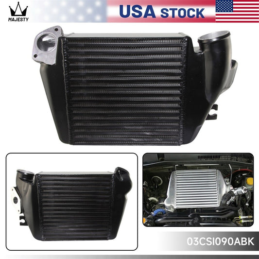Top Mount Turbo Intercooler for Subaru Impreza WRX Forester XT Legacy GT EJ25 BK