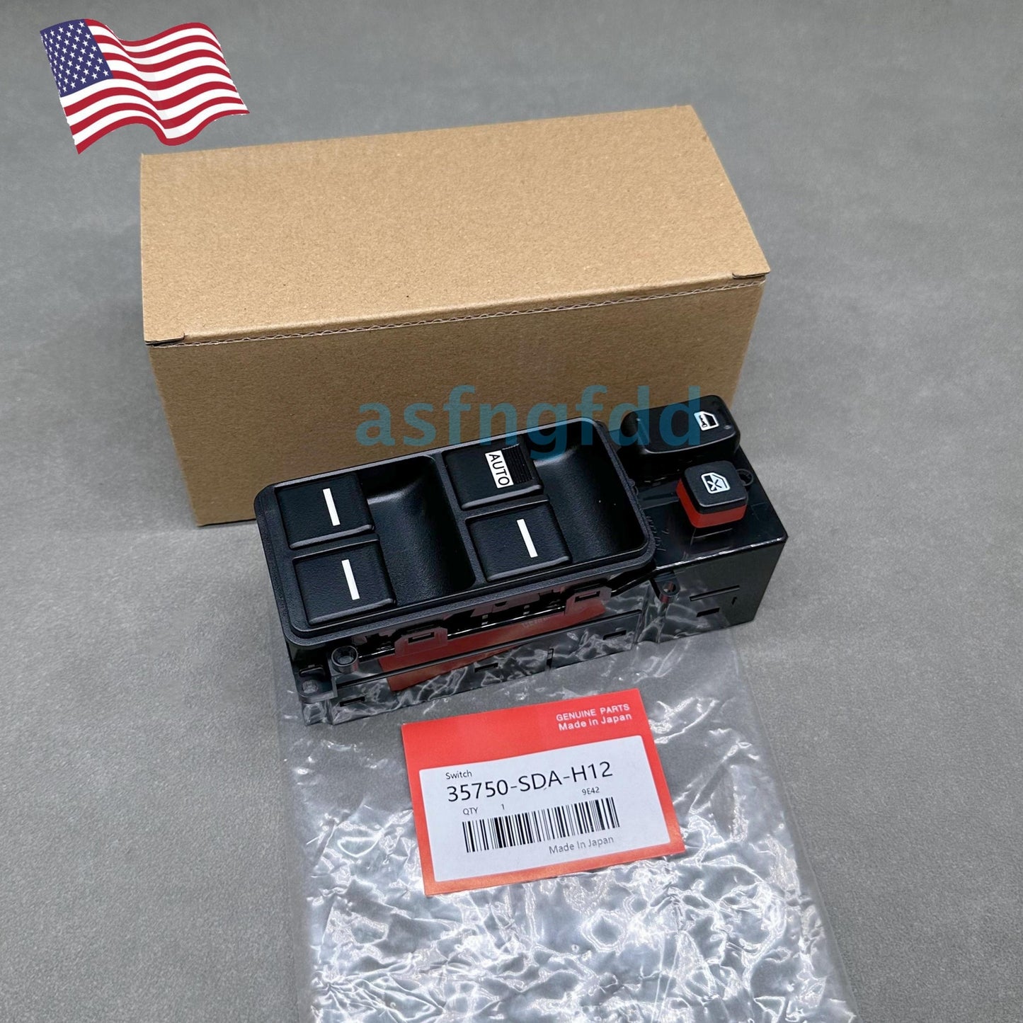 Driver's side main power window switch applicable to 03-07 for Honda Accord sedan 4-door