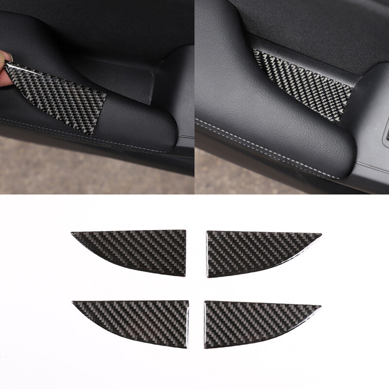 Smooth black rear license plate underfill trim panel for Corvette C7 2014-2019