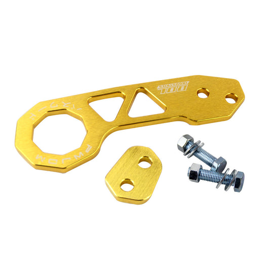 JDM Aluminum Gold Racing Trailer Hook Rear Tow Hook for Honda for Acura for Civic for Mazda Q