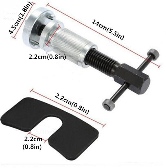 Car Disc Brake Piston Spreader Separator Separation Tool Calliper Pad Rewind Kit