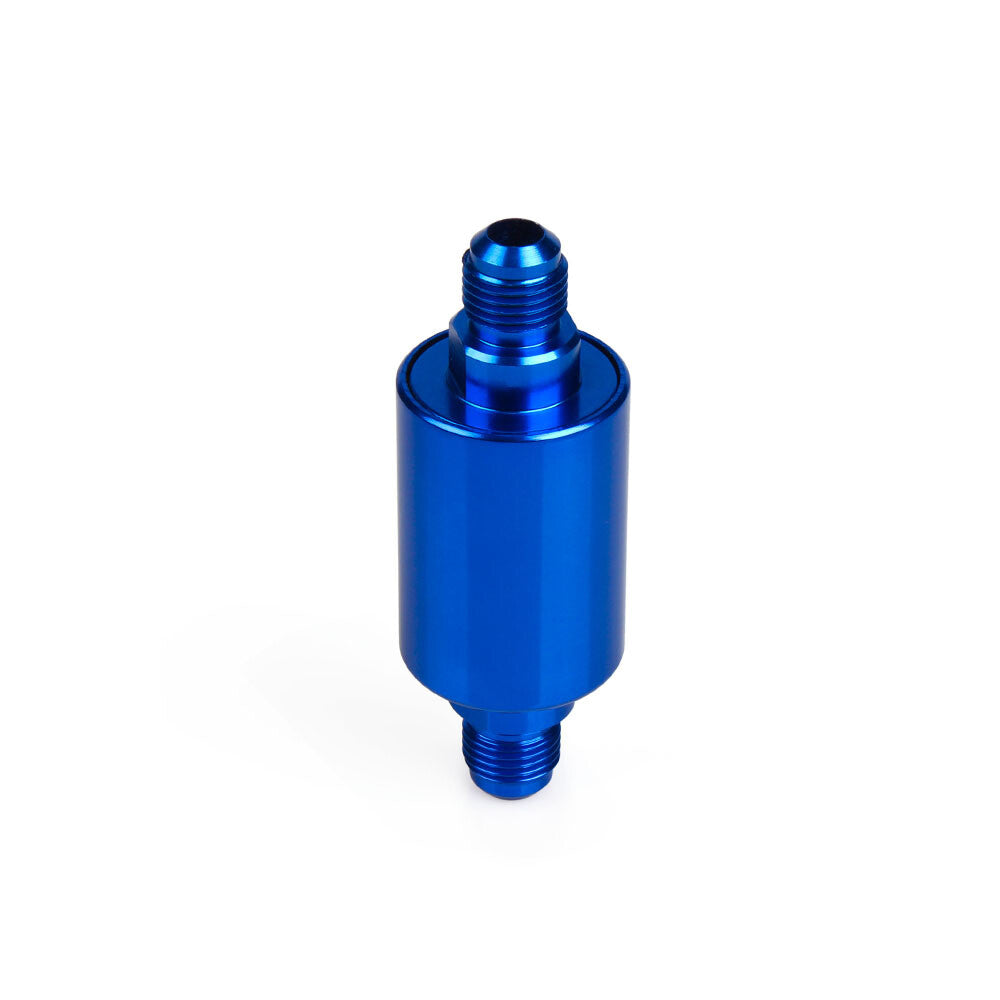 Car Flow Performance for Mini Oil Fuel Filter Inline With 100 Micron Element Blue Q
