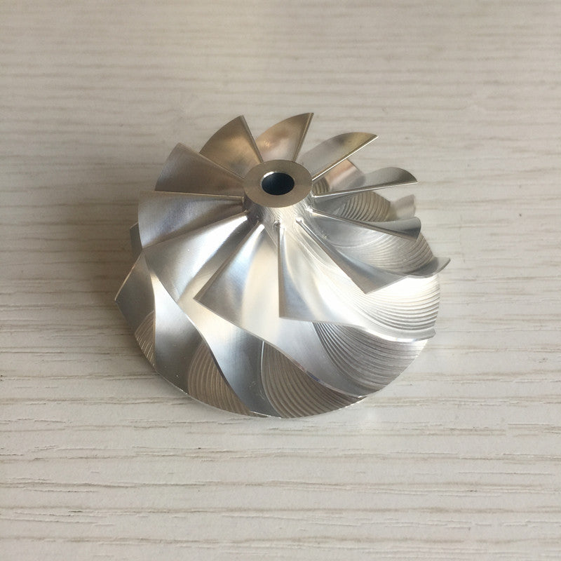 TD04HL 18T 45.01/56.02 mm 11+0 Blade 49189-43800 Turbine Billet Compressor Wheel