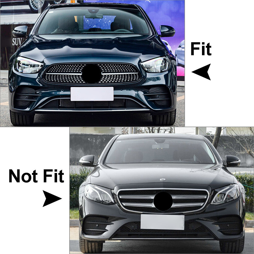 Front Fog Light Decorative Cover Trim Fit for Benz E Class W213 E260 E300 E53 2021+