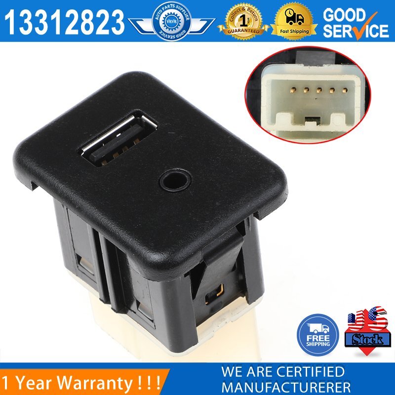 13312823 Center console Aux/USB port connector adapter suitable for GMC Build