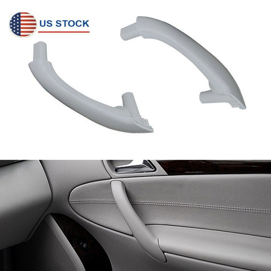 Left +Right Interior Door Pull Handle Grey for Mercedes-Benz W203 C230 C240 C280 Q