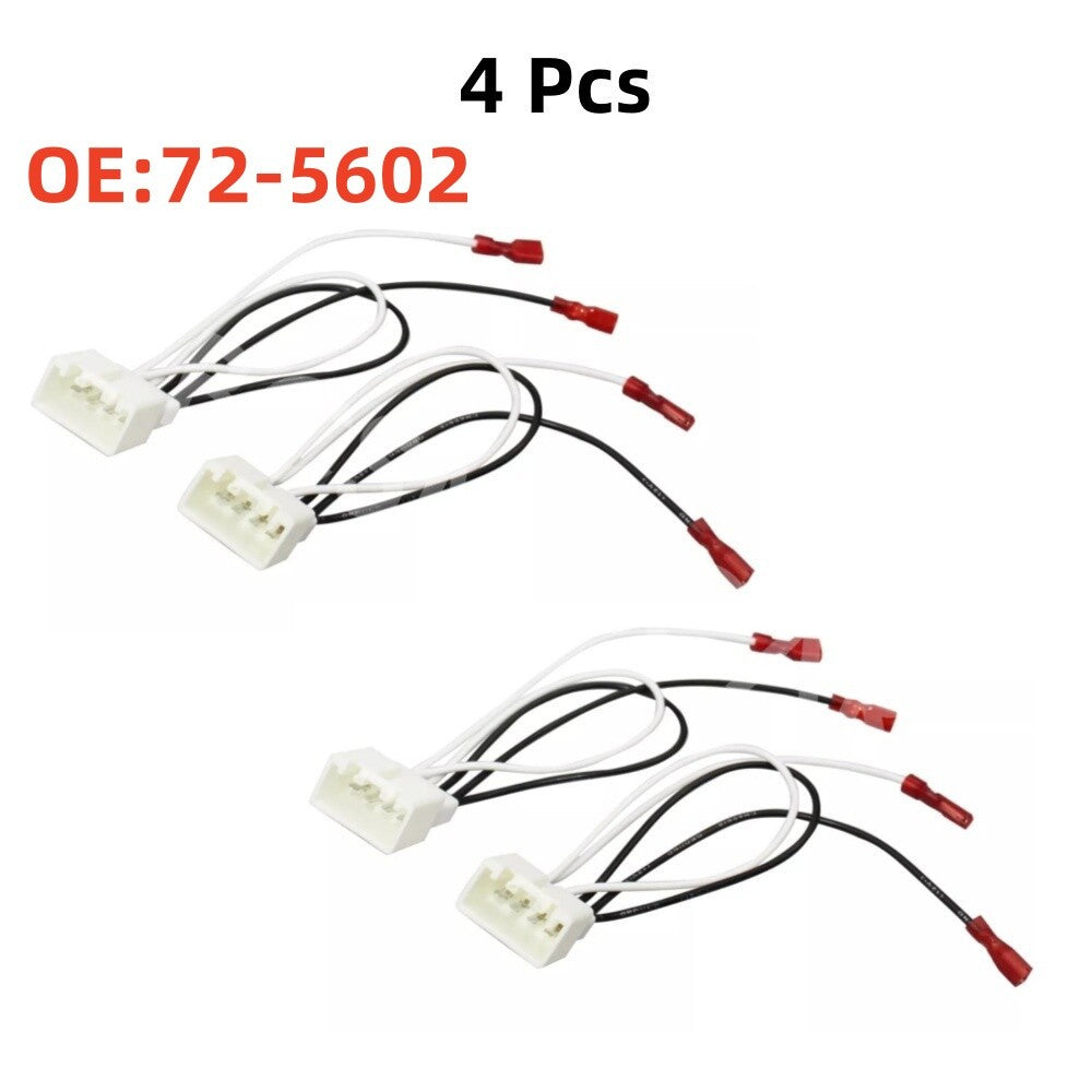 Car Front Rear Door Speaker Wire Harness Adapter Fit for Ford Edge 2015-UP