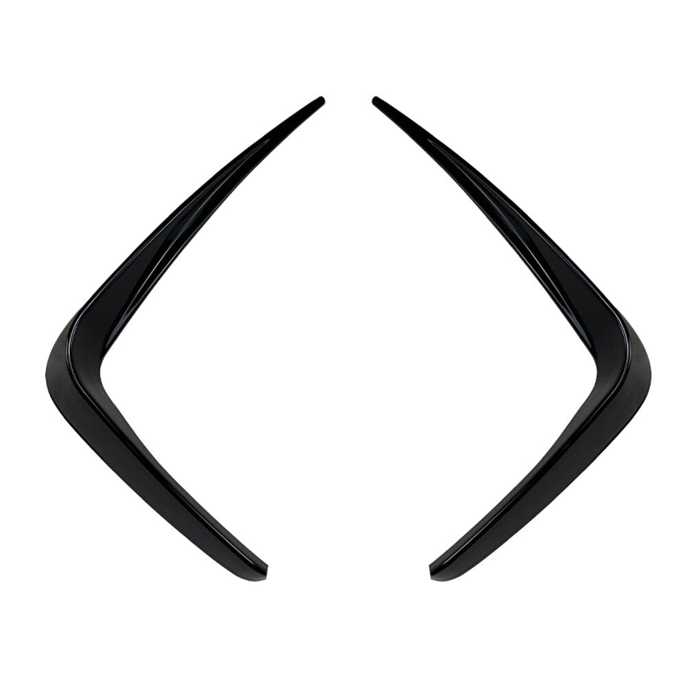 Front Fog Lamp Frame Decoration Trim for BMW 3 Series G20 2019-2022 Glossy Black