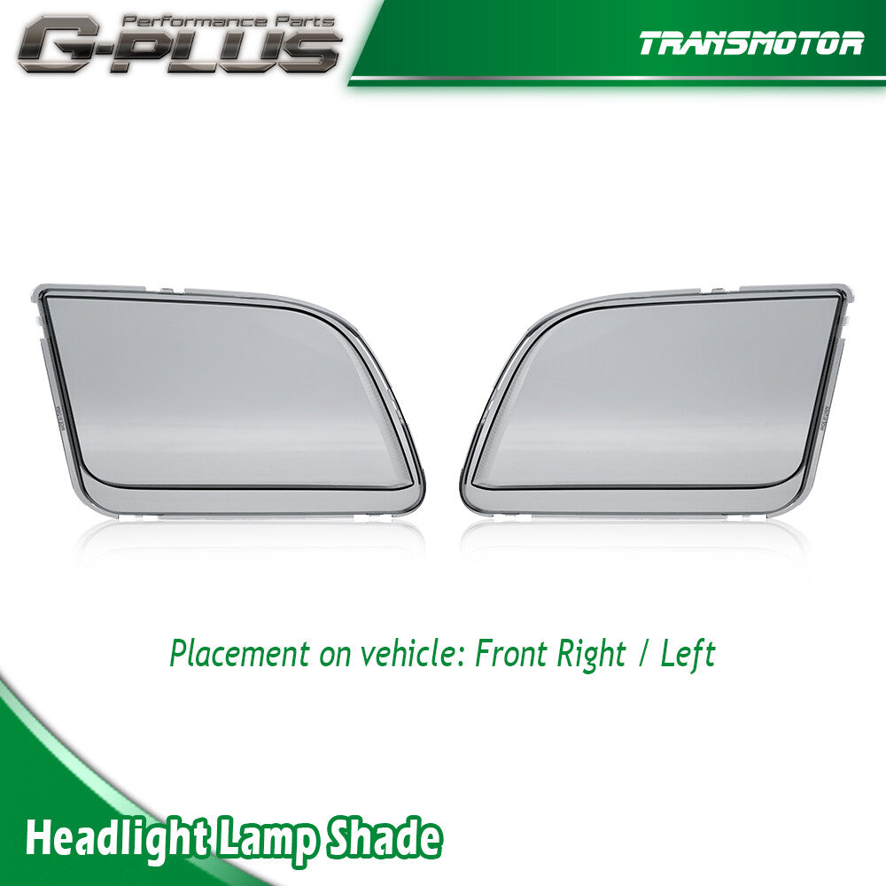 2005 - 2009 for Mustang Smoke Light Replacement Lens Left + Right Fits - v