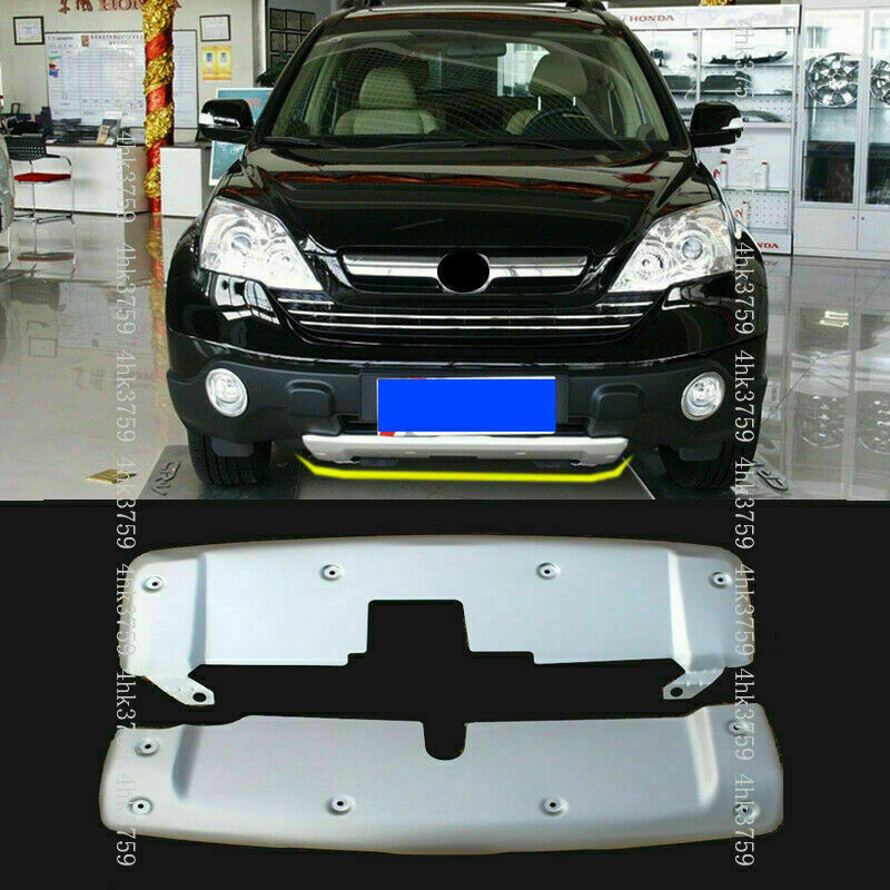 for Honda CR-V 2007-2009 Aluminum Front Rear Bumper Skid Protector Guard Plate