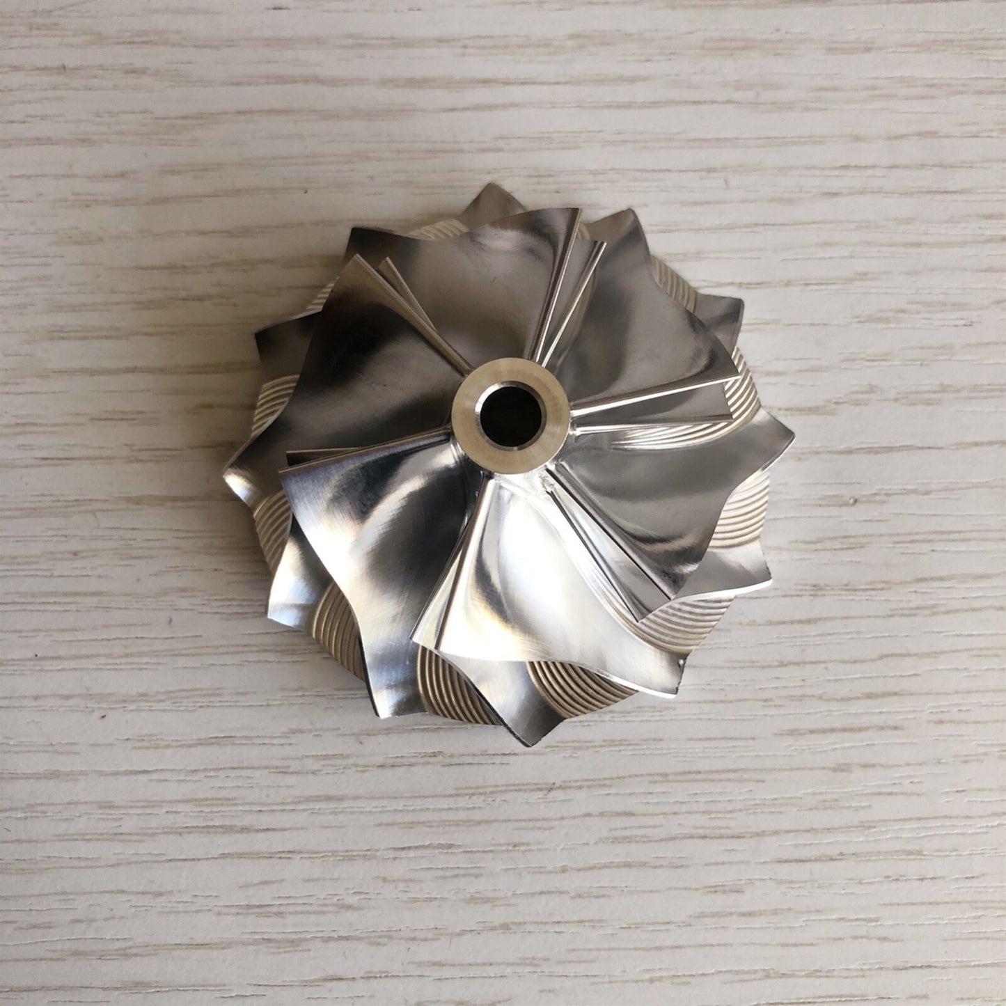 GT28 47.10/61.98 mm 6+6 Blade High-Performance Turbine Billet Compressor Wheel