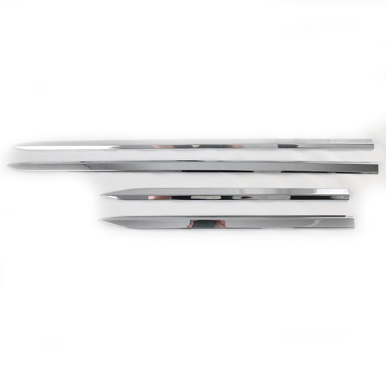 Chrome Steering Wheel Frame Decor Cover Trim ABS For F150 2015-2020 v