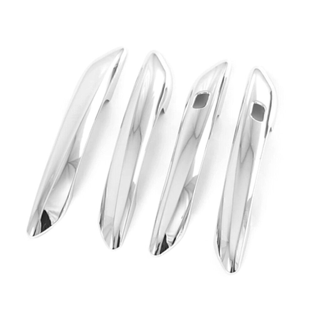 4x ABS Car Exterior Side Door Handle Cover Trim for Hyundai for Elantra 2021 Silver